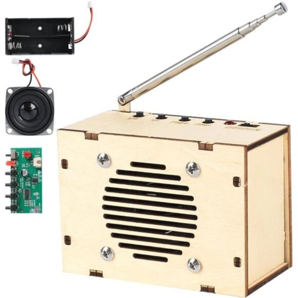 Science‎ STEM Kits for Kids Age 8-10, STEM Toys Build Your Own FM Radio Kit,